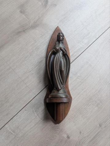 Vintage Maria Beeldje Wandplankje beschikbaar voor biedingen