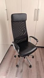 Ikea Markus Bureaustoel - Zwart, Huis en Inrichting, Bureaustoelen, Ophalen, Gebruikt, Zwart, Bureaustoel