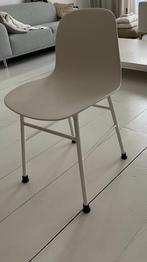 eetkamerstoelen, Ophalen, Kunststof, Wit, Zo goed als nieuw