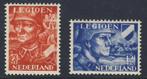Postfris, Legioenzegels 1942 NVPH 402/403, Postzegels en Munten, Postzegels | Nederland, Verzenden, Na 1940, Postfris