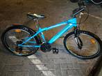 Blauwe Mountainbike, Ophalen, Gebruikt, 24 inch