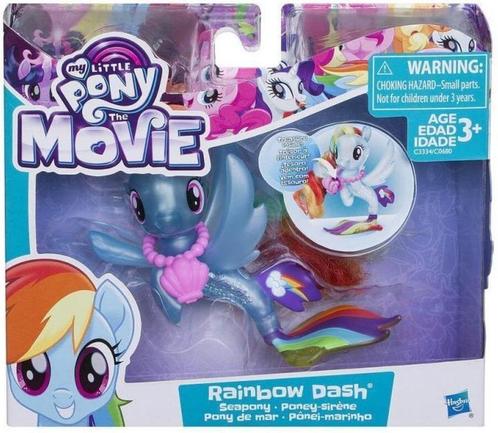 My Little Pony: The Movie Zeepony: Rainbow Dash NIEUW, Kinderen en Baby's, Speelgoed | My Little Pony, Nieuw, Ophalen of Verzenden