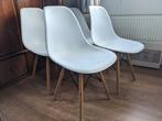 4 kuipstoelen wit, Huis en Inrichting, Stoelen, Wit, Vier, Kuipstoel, Ophalen