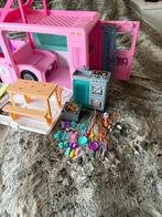 Nog een mooie roze barbie camper, Ophalen, Zo goed als nieuw, Toebehoren