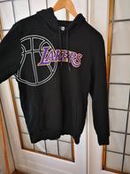New Era Lakers Hoodie - Maat M, Kleding | Heren, Truien en Vesten, Maat 48/50 (M), Zwart, Ophalen of Verzenden, Zo goed als nieuw
