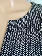 G587 Summum mt. 36=S jurk jurkje zwart/wit, Kleding | Dames, Maat 38/40 (M), Summum, Zwart, Ophalen of Verzenden