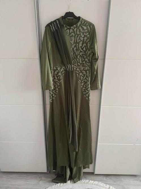 MOOIE GALAJURK MAAT 46/48, Kleding | Dames, Gelegenheidskleding, Gedragen, Galajurk, Maat 46/48 (XL) of groter, Groen, Ophalen of Verzenden