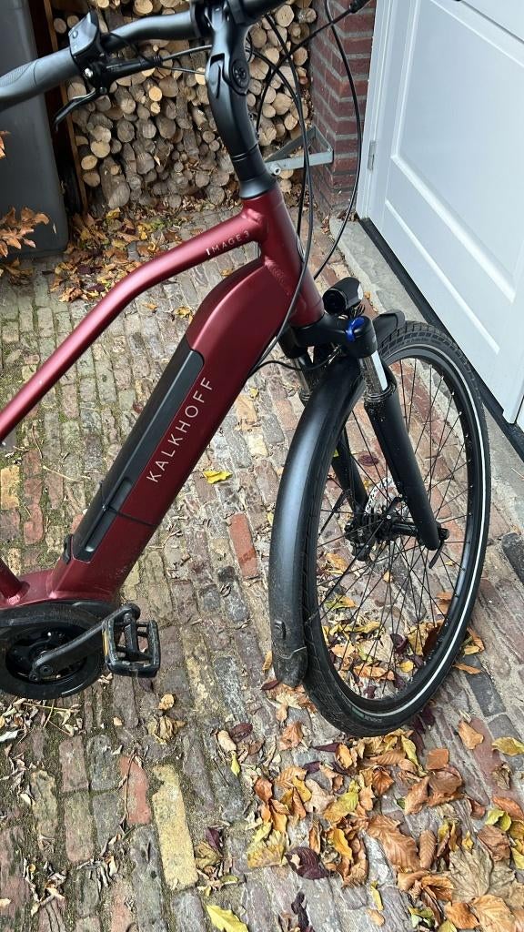 kalkhoff ebike image 3b move trapeze-model riemaandrijving, Fietsen en Brommers, Elektrische fietsen, Zo goed als nieuw, Overige merken