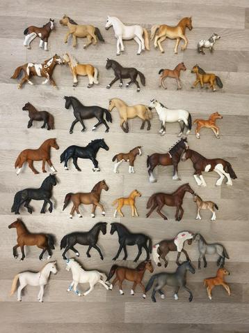 Verzameling Schleich paarden pony's veulens beschikbaar voor biedingen