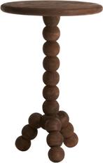 Bijzettafeltje Veglio van Light&Living NIEUW wabi sabi stijl, 45 tot 60 cm, Minder dan 55 cm, Rond, Nieuw