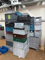 Diversen stapelbare kratten (verschillende maten), Doe-het-zelf en Verbouw, Kratten en Dozen, Ophalen, Zo goed als nieuw, 60 cm of meer