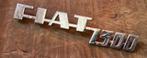 FIAT 1300 embleem, Ophalen of Verzenden, Gebruikt, Auto's