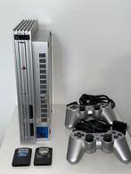Playstation 2 met 2 controllers en 29 games, Spelcomputers en Games, Spelcomputers | Sony PlayStation 2, Verzenden, Phat, Met games