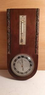 Antieke Barometer met Thermometer, Ophalen of Verzenden