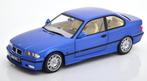 BMW M3 (E36) Coupe 1992 Blauw 1-18 Solido, Hobby en Vrije tijd, Modelauto's | 1:18, Solido, Tschuiten@hotmail.com, Auto, Solido