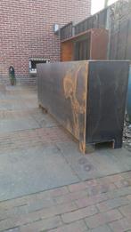 Super mooie grote bloembakken cortenstaal, Tuin, 100 cm of meer, Nieuw, Ophalen of Verzenden