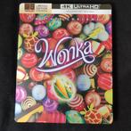Wonka | 4K UHD Blu-ray | steelbook | 2-discs, Cd's en Dvd's, Blu-ray, Ophalen of Verzenden, Zo goed als nieuw, Actie, Boxset