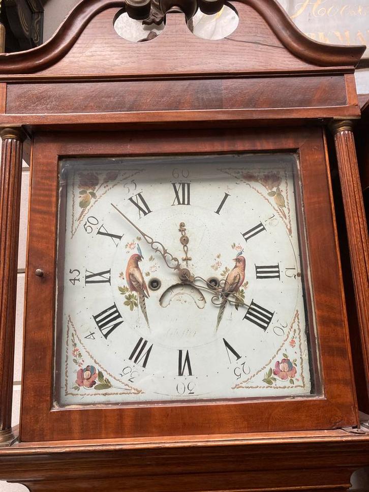 Antiek Engels Staand Horloge, Georgian Periode ca. 1800, Antiek en Kunst, Antiek | Klokken, Ophalen of Verzenden