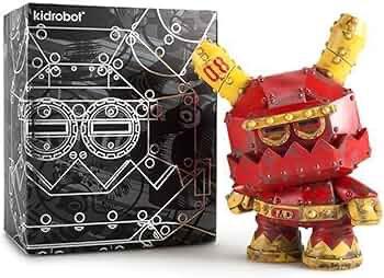 KIDROBOT Mecha Dunny (Stealth variant) - Frank Kozik 8 inch, Verzamelen, Poppetjes en Figuurtjes, Nieuw, Ophalen of Verzenden