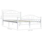 Wit metalen bed 120 cm breed. 200 cm lang, Ophalen, Wit, Zo goed als nieuw, 200 cm