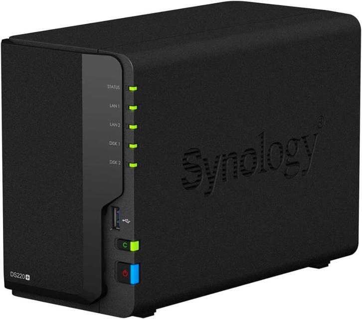 Synology ds220+ vaste prijs., Computers en Software, NAS, Zo goed als nieuw, Ophalen of Verzenden