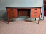 Vintage retro bureau, schrijfbureau, Huis en Inrichting, Bureaus, Ophalen, Gebruikt, Bureau