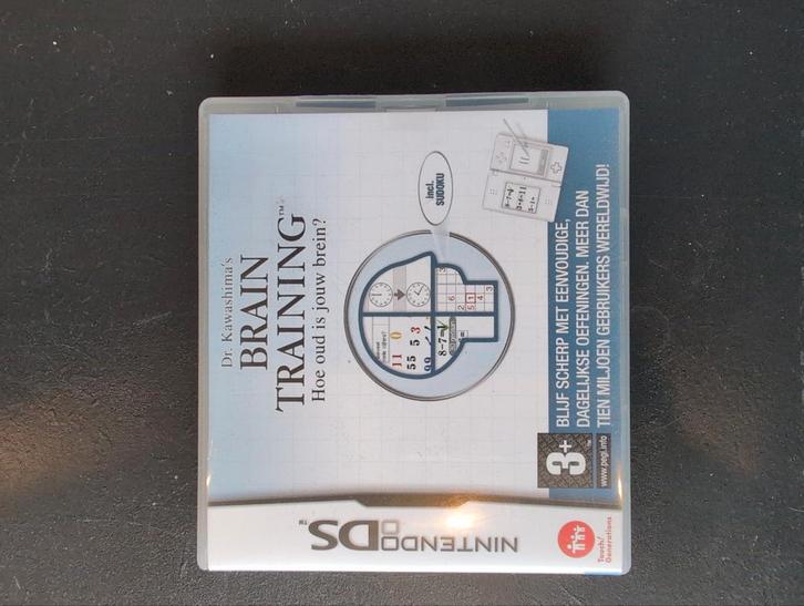 Brain Training - Nintendo DS - Nieuw!, Spelcomputers en Games, Games | Nintendo 2DS en 3DS, Nieuw, Puzzel en Educatief, 1 speler
