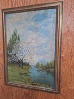 Landschapschilderij, Antiek en Kunst, Ophalen of Verzenden