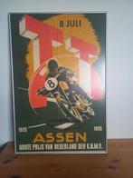 Oude originele poster TT Assen, Verzamelen, Posters, A1 t/m A3, Zo goed als nieuw, Rechthoekig Staand, Ophalen