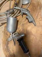 Glazuurspuit, Slang & Luchtspuit - Set, Hobby en Vrije tijd, Pottenbakken, Ophalen of Verzenden, Gebruikt