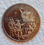 Herdenkings munt  Republic of Liberia., Ophalen of Verzenden, 2 euro