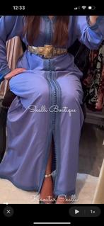 Caftan blauw m/l, Ophalen of Verzenden, Zo goed als nieuw, Blauw, Overige typen