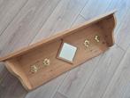 Mooie houten wandplank / kapstok, Ophalen