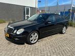 Mercedes-Benz E-klasse 220 CDI Avantgarde 2008 ZWART SEDAN, Auto's, Mercedes-Benz, Achterwielaandrijving, Gebruikt, 4 cilinders