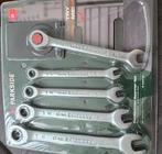 Steekratelsleutel set van 8,10,13,14,17, Auto diversen, Autogereedschap, Ophalen of Verzenden