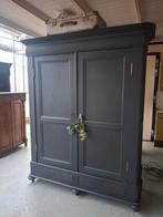Prachtige antieke eiken kast demontabel xxl, Ophalen of Verzenden