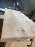 Eiken salontafel - 148x66x46 cm, Huis en Inrichting, Tafels | Eettafels, Ophalen, 100 tot 150 cm, Eikenhout, Nieuw
