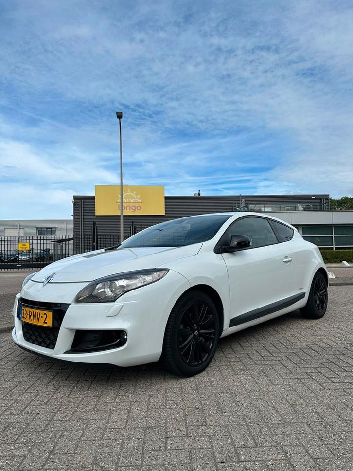 Renault Mégane 1.4 TCE 96KW Coupe 2011 Wit, Auto's, Renault, Particulier, Mégane, Benzine, B, Coupé, Handgeschakeld, Origineel Nederlands