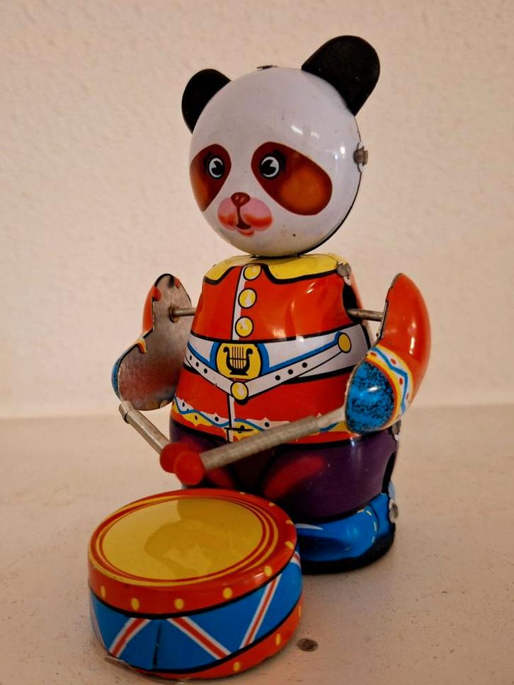 Speelgoed trommelende panda, Verzamelen, Speelgoed, Ophalen of Verzenden