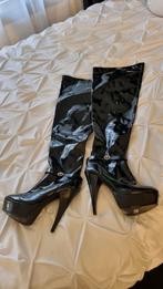 Hoge hak overknee laarzen maat 42, Kleding | Dames, Schoenen, Hoge laarzen, Zwart, Ophalen of Verzenden, Zo goed als nieuw