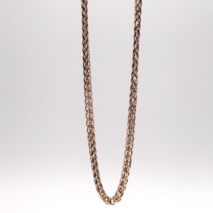 Gouden ketting 14kt, Sieraden, Tassen en Uiterlijk, Kettingen, Nieuw, Goud, Goud, Ophalen of Verzenden