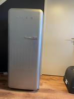 Smeg Retro koelkast Type FAB28XS3, Witgoed en Apparatuur, Koelkasten en IJskasten, Gebruikt, 200 liter of meer, 60 cm of meer