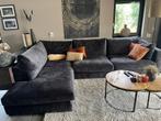 2jaar oude lounge bank, Huis en Inrichting, Banken | Complete zithoeken, Ophalen, Zo goed als nieuw, Stof, Fluweel