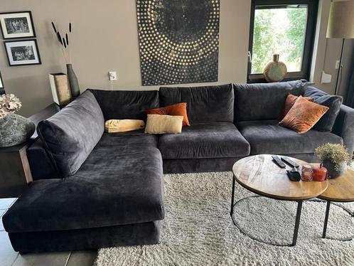 2jaar oude lounge bank, Huis en Inrichting, Banken | Complete zithoeken, Zo goed als nieuw, Stof, Ophalen