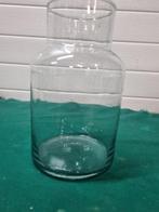 Vaas melkbus vorm van glas, Huis en Inrichting, Woonaccessoires | Vazen, Ophalen of Verzenden, 'T Olde Gre-j, Info@toldegrej.nl