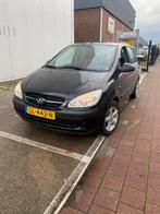 Hyundai Getz 1.1 5DRS 2008 96 dkm Zwart Electr Ramen,Lm vlg, Auto's, Voorwielaandrijving, 4 cilinders, Zwart, Handgeschakeld