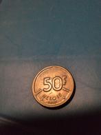 Belgische 50F Munt 1987, Postzegels en Munten, Munten | België, Ophalen of Verzenden, Brons, Losse munt