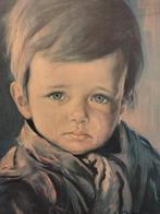 Huilend kind olieverf schilderij, Antiek en Kunst, Kunst | Schilderijen | Klassiek, Ophalen