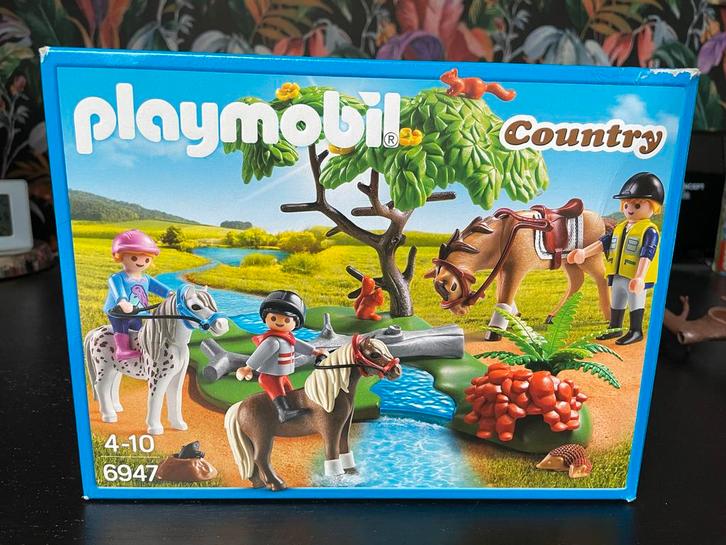Playmobil Country Paardrijset, Kinderen en Baby's, Speelgoed | Playmobil, Zo goed als nieuw, Complete set, Ophalen of Verzenden
