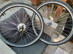 Te set 28 inch wielen qwic E-bike, Ophalen of Verzenden, Zo goed als nieuw, Algemeen, Wiel
